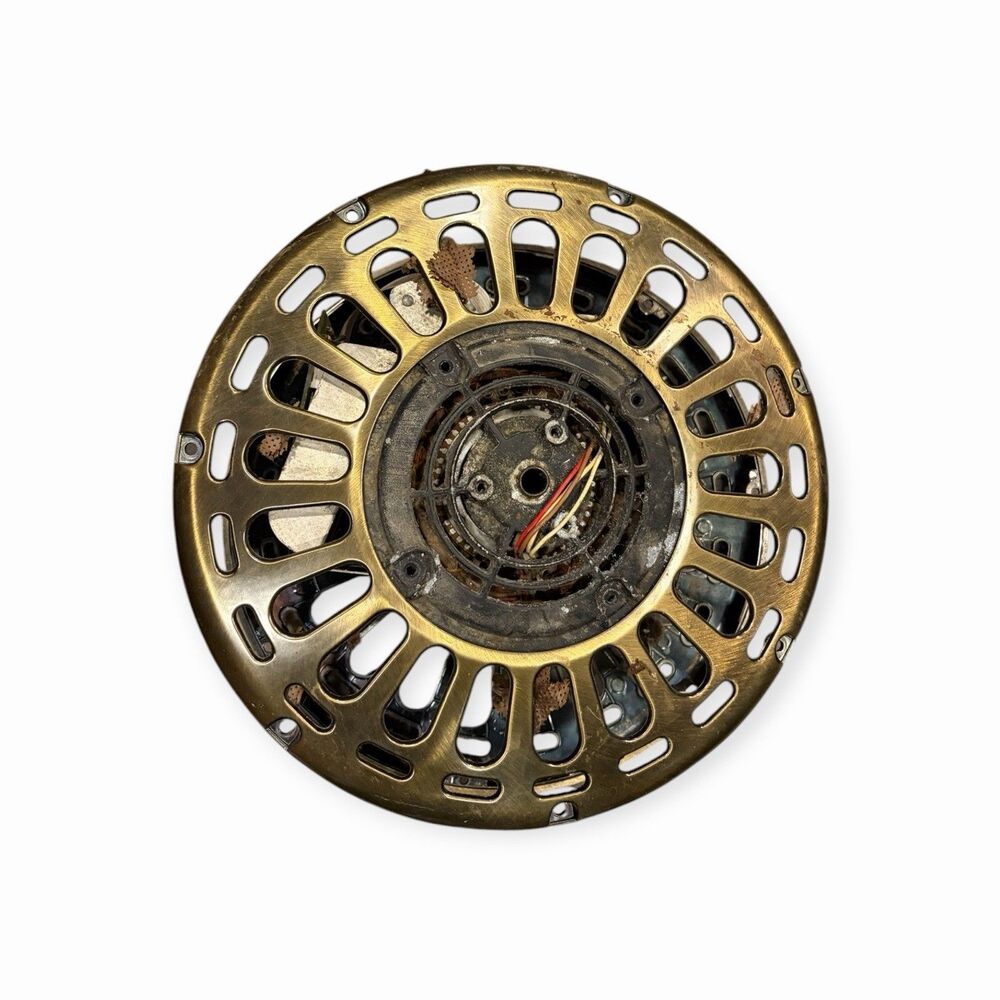 Vintage Casablanca Intellitouch Fan Brass PARTS ONLY No Blades